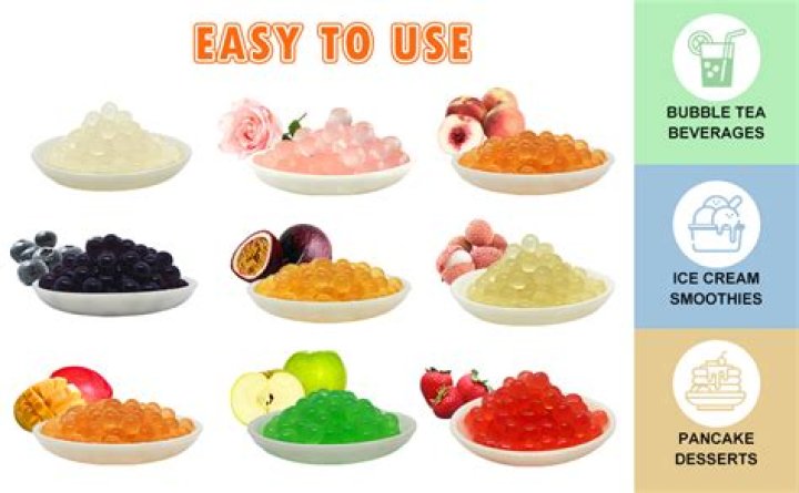 Are bubble tea balls edible?