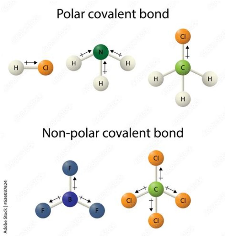 Are polar molecules always covalent?