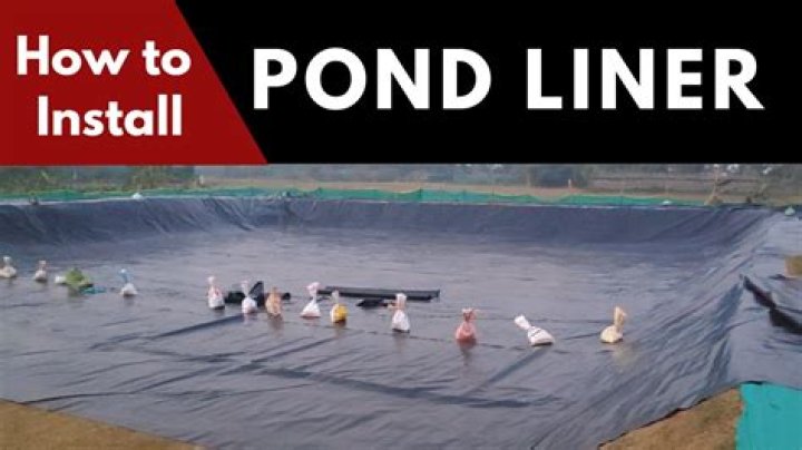 Can I paint my pond liner?