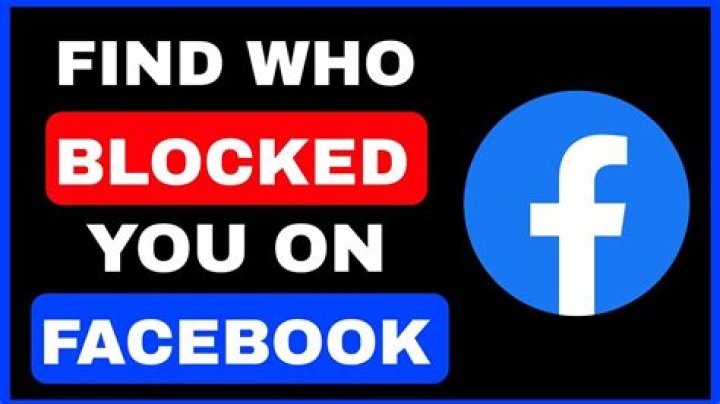Can I see who blocked me on Facebook?