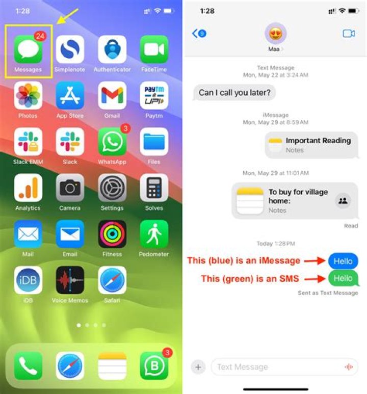 Can I send a text message from Office 365?