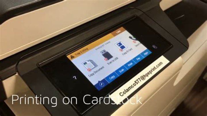 Can inkjet printers print on cardstock?