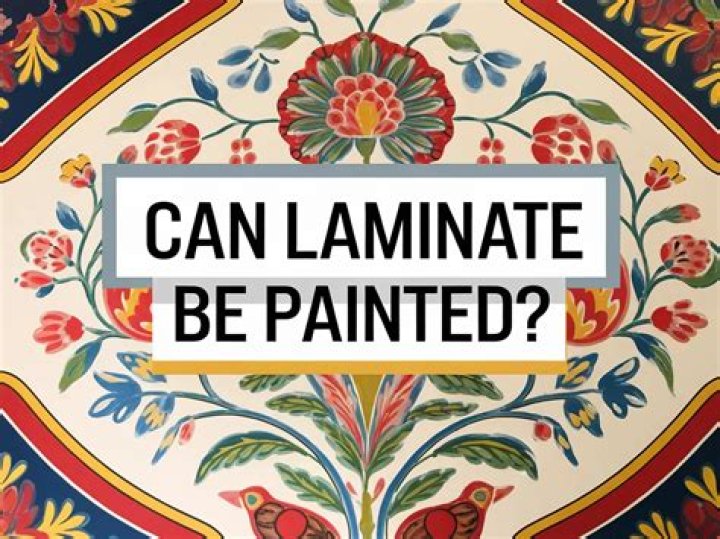 Can laminate be painted successfully?