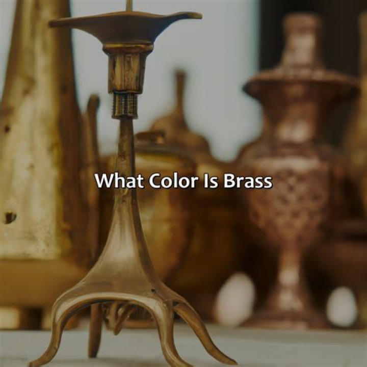 Can you change the Colour of brass?