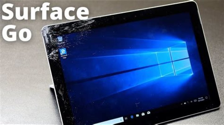 Can you fix a Microsoft Surface screen?