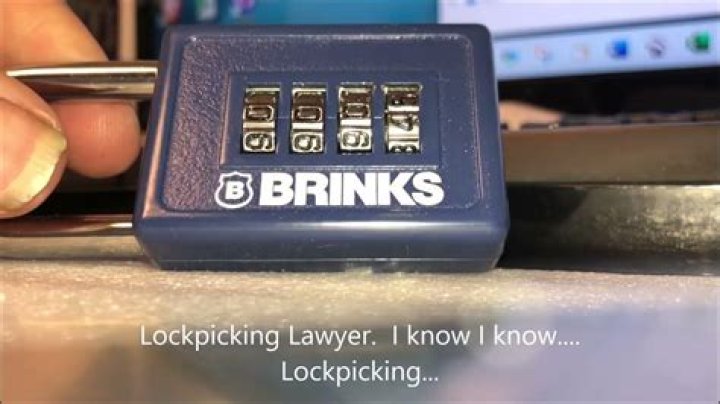 Can you pick a Brinks lock?
