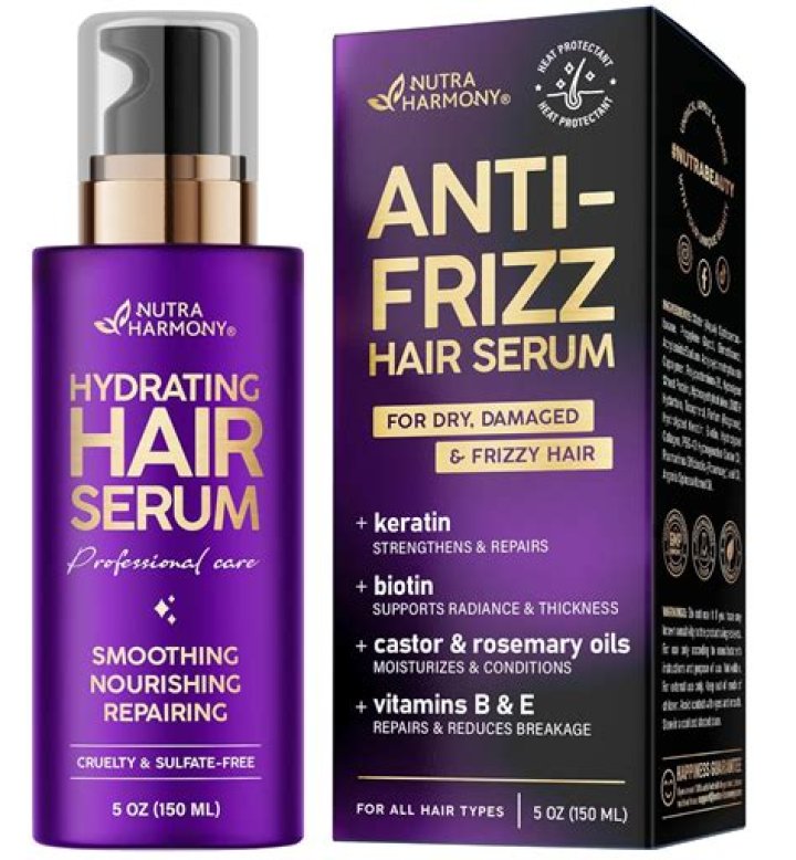 Can you put serum on synthetic hair?