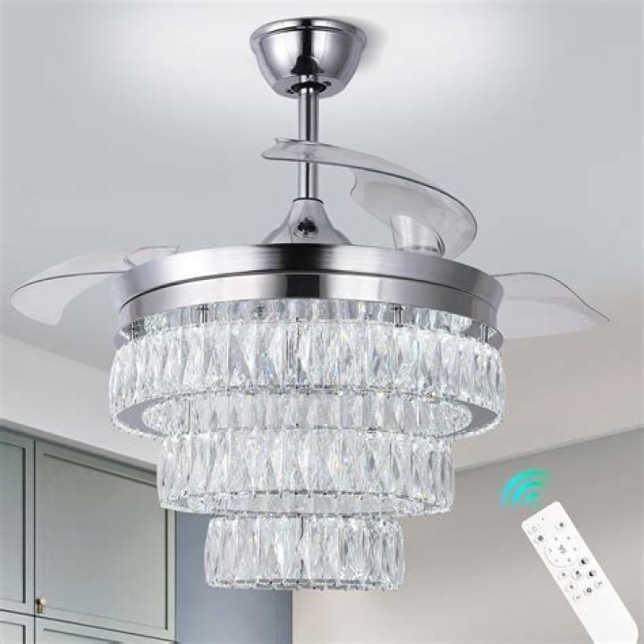 Can you replace a chandelier with a ceiling fan?