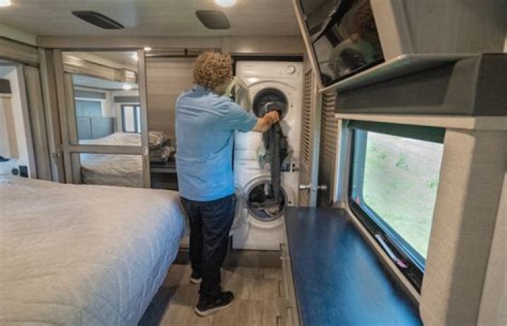 Do RVs have washers and dryers?