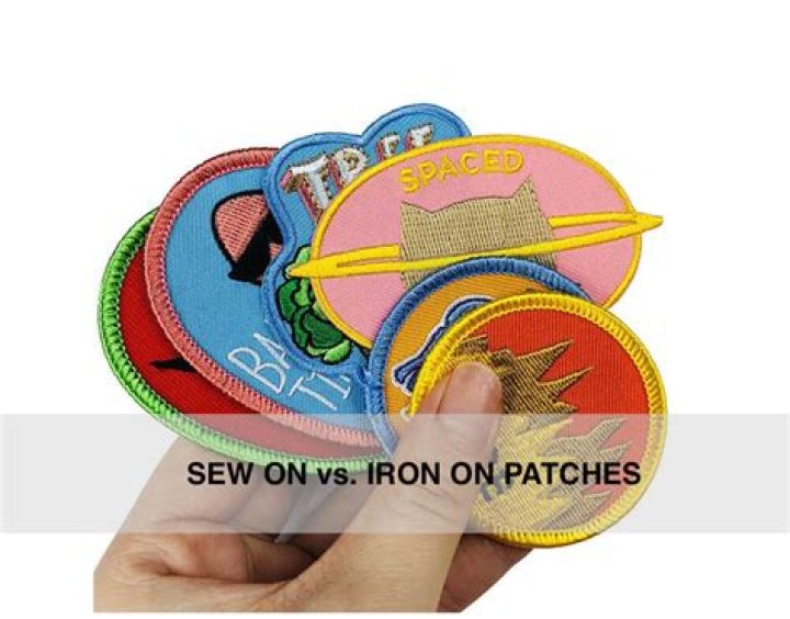 Do you have to sew iron on patches?