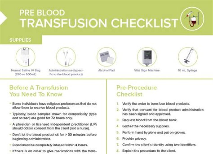 Do you warm blood before transfusion?