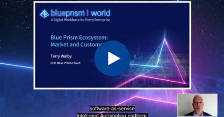 Does Blue Prism has the largest trained ecosystem?