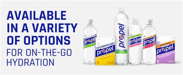 Does propel water have artificial sweeteners?