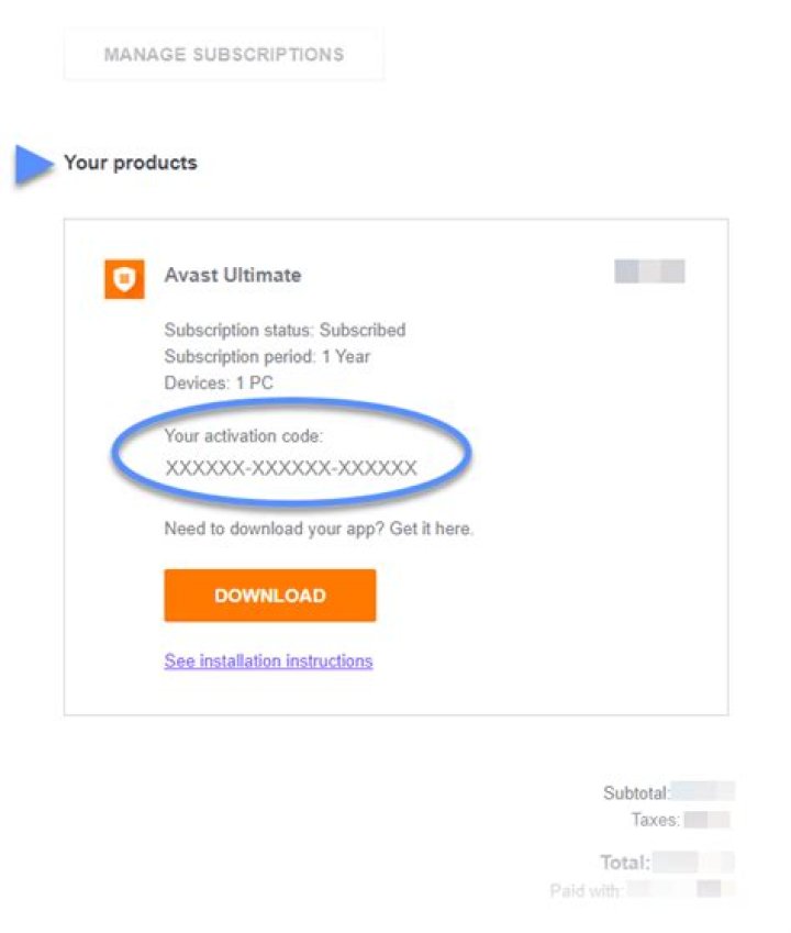 How can I activate my Avast Antivirus?