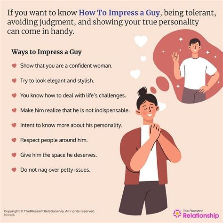 How can I impress a boy without talking to him?