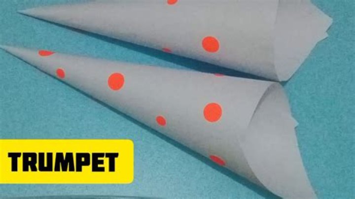 How can I make a trumpet at home?