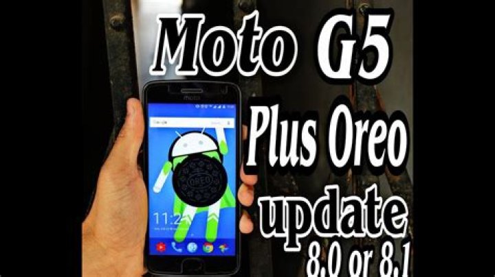 How can I update my Moto g5 Oreo?