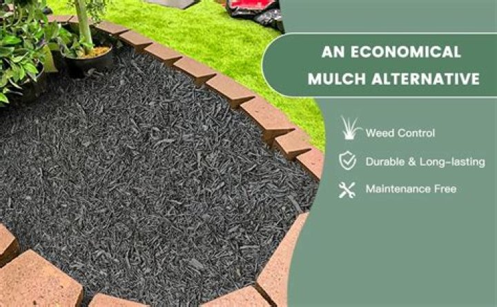 How deep should mulch be under a swing set?