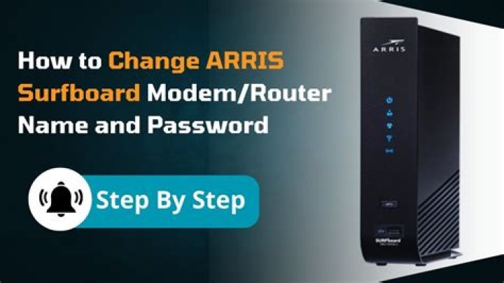 How do I access my Arris surfboard modem?