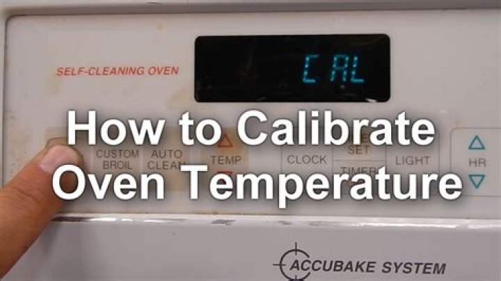 How do I calibrate my LG oven temperature?