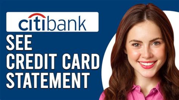 How do I check my Citibank credit card bill?