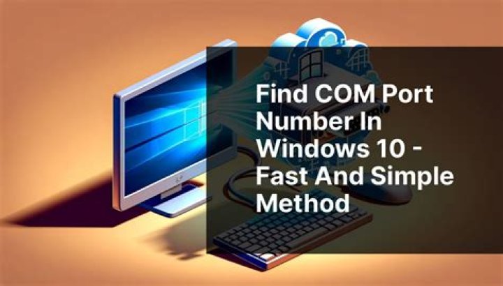 How do I create a COM port in Windows 10?