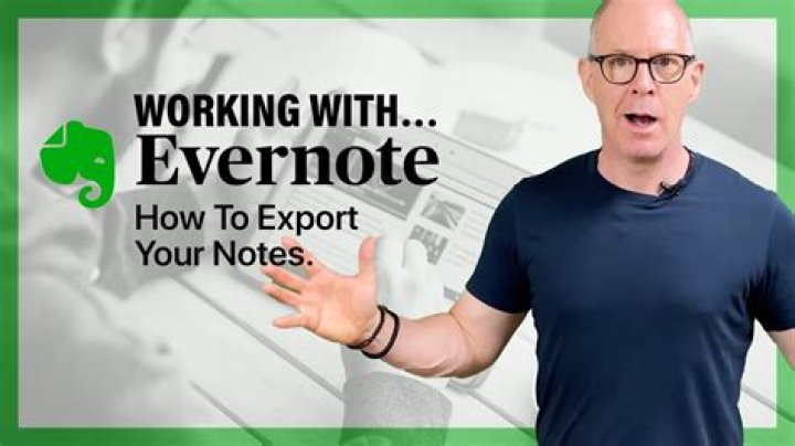 How do I export Evernote notes to PDF?