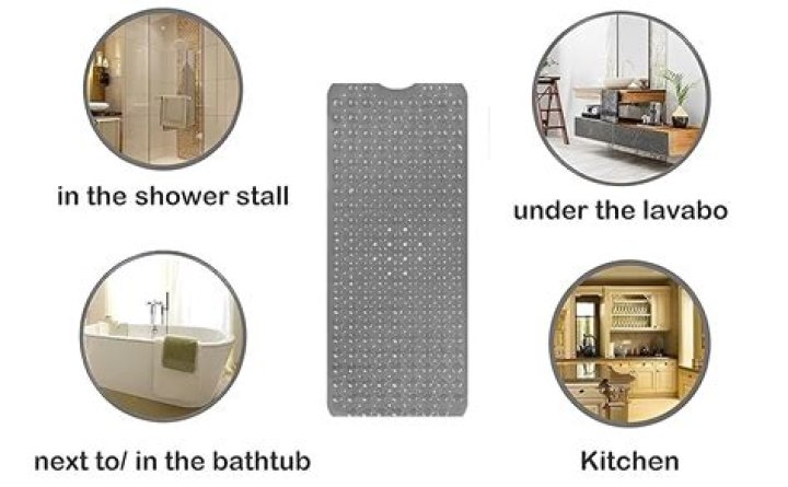 How do I make my bathroom anti skid?