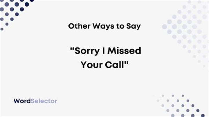 How do I not miss a call?
