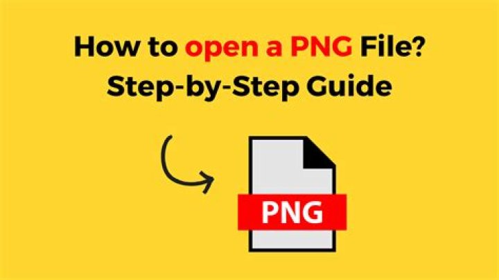 How do I open a PNG file in my browser?