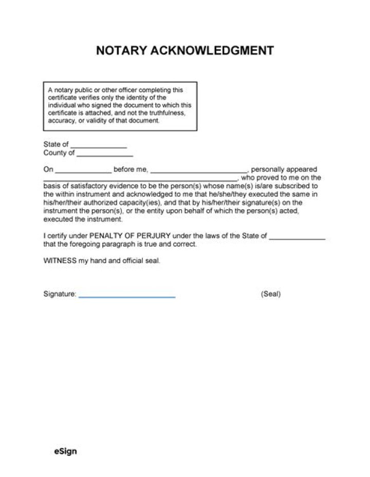 How do I prepare a notary document?