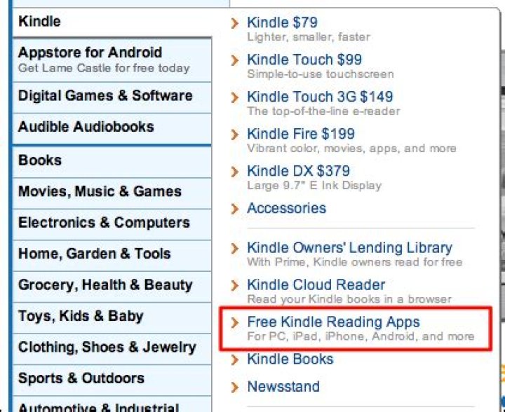 How do I read Kindle books on my macbook air?