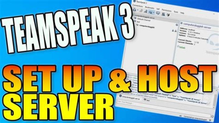 How do I setup my own TeamSpeak 3 server?