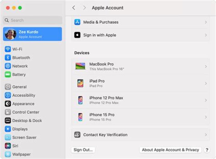 How do I sign out of my iCloud on my Mac?