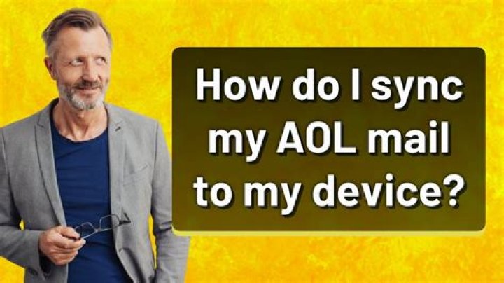 How do I sync my AOL contacts to my iPhone?