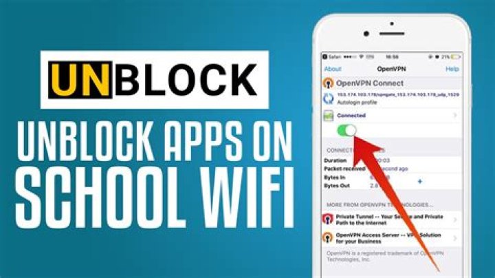 How do I unblock VPN on school WiFi?