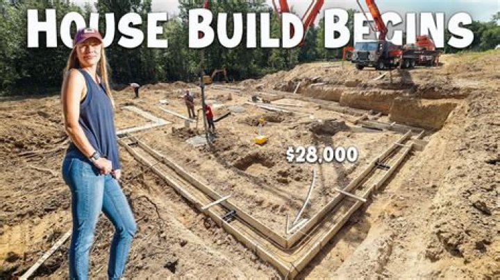 How do you build a house from foundation?