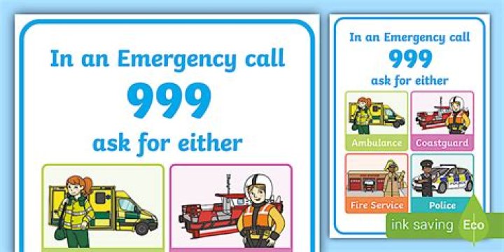 How do you call emergency services UK?