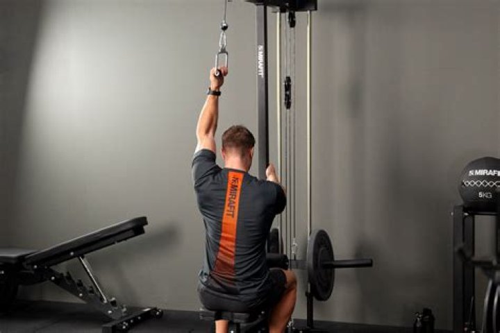 How do you do a standing pulldown?