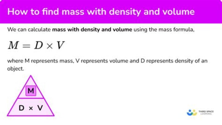 How do you find mass with density and mL?