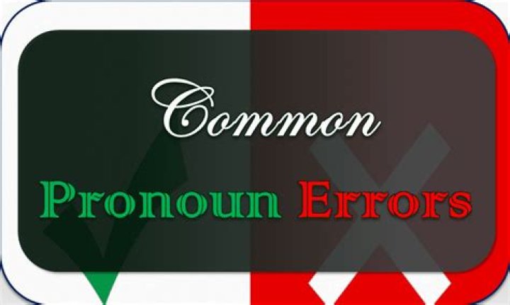 How do you fix a pronoun error?