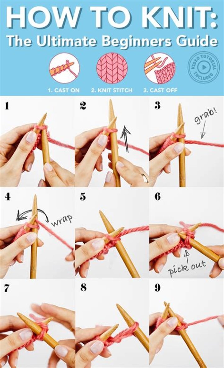 How do you knit?