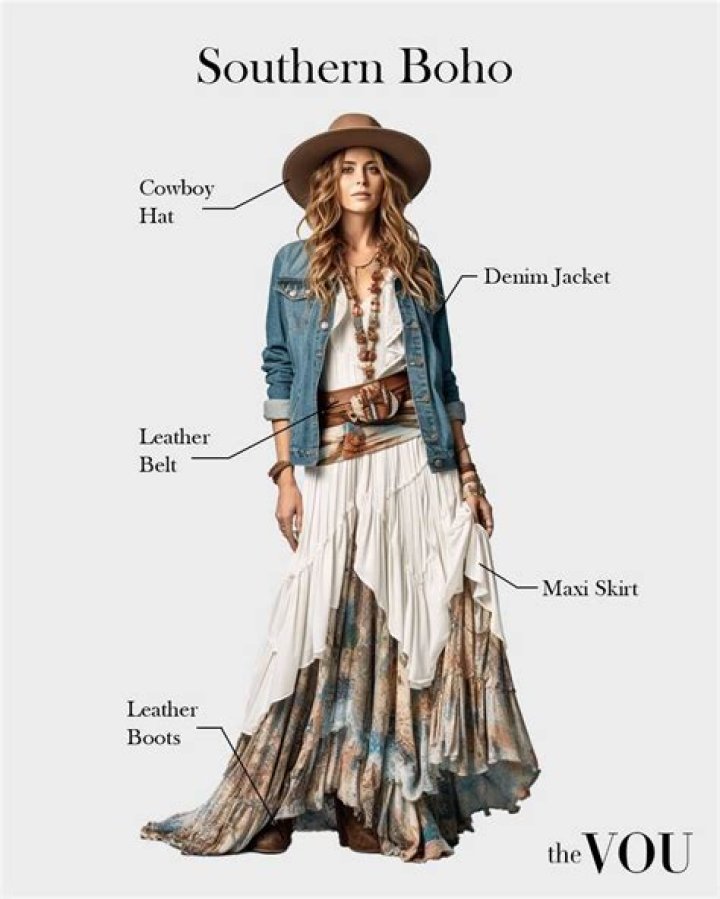 How do you make a bohemian look?