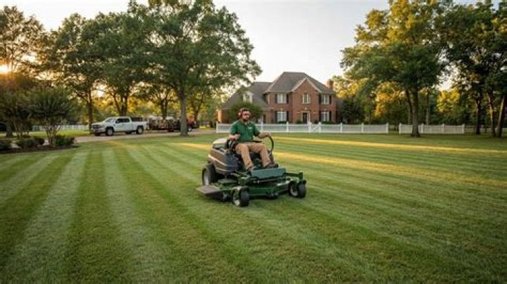 How do you mow Hills with a lawn tractor?