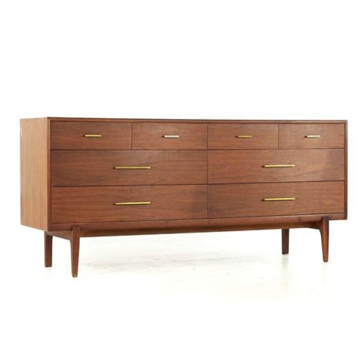 How do you refinish a mid century modern dresser?