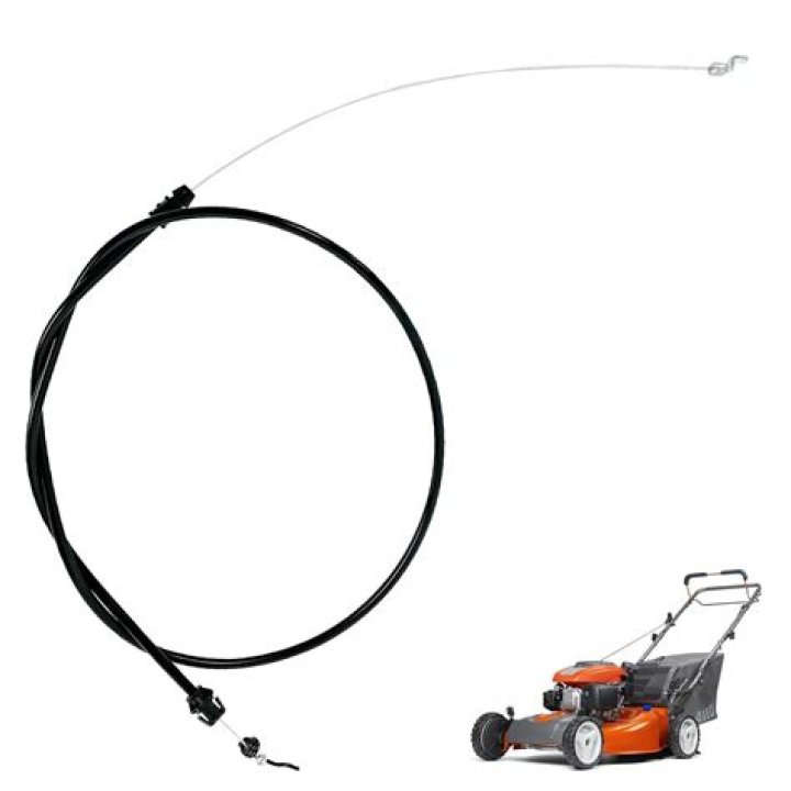 How do you replace the drive cable on a Husqvarna lawn mower?