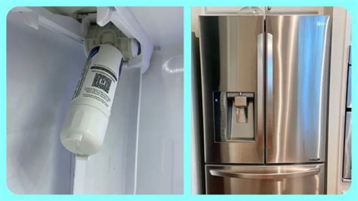 How do you replace the water inlet on a LG refrigerator?