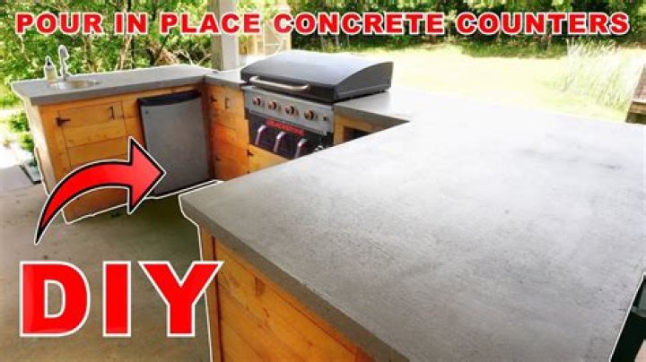 How do you seal a concrete table top?