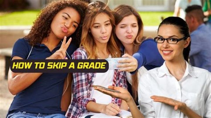 How do you skip a grade in high school?