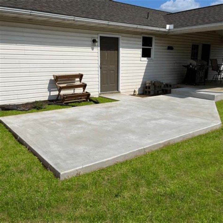 How do you take care of a new concrete patio?